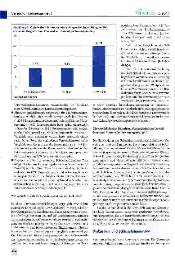 Vorschauseite 4: Neuverteilung von Aufgaben und Versorgungsmanagement in -Pfalz