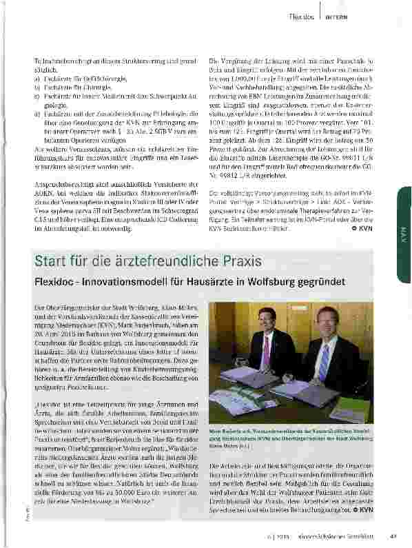 Vorschauseite 2: Venenlaser jetzt glattgezogen