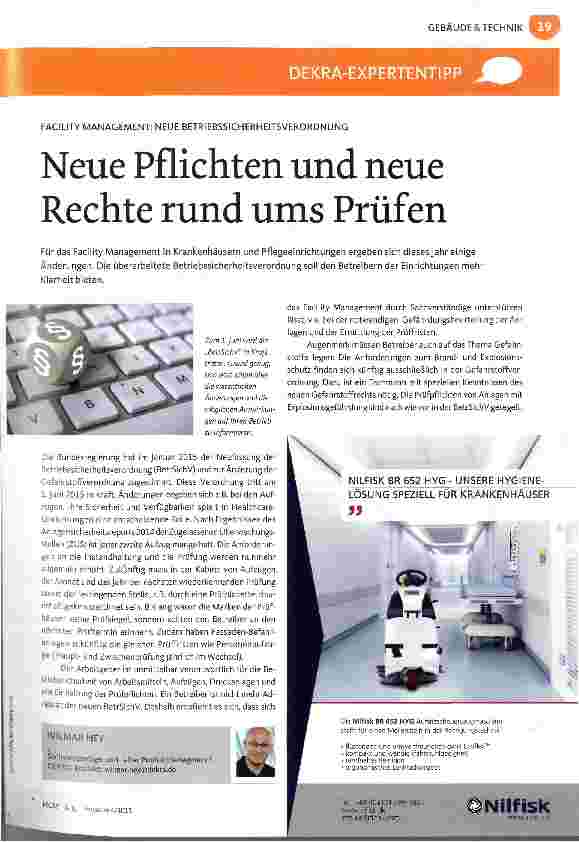 Vorschauseite 1: Neue Pflichten und neue Rechte rund ums Prüfen