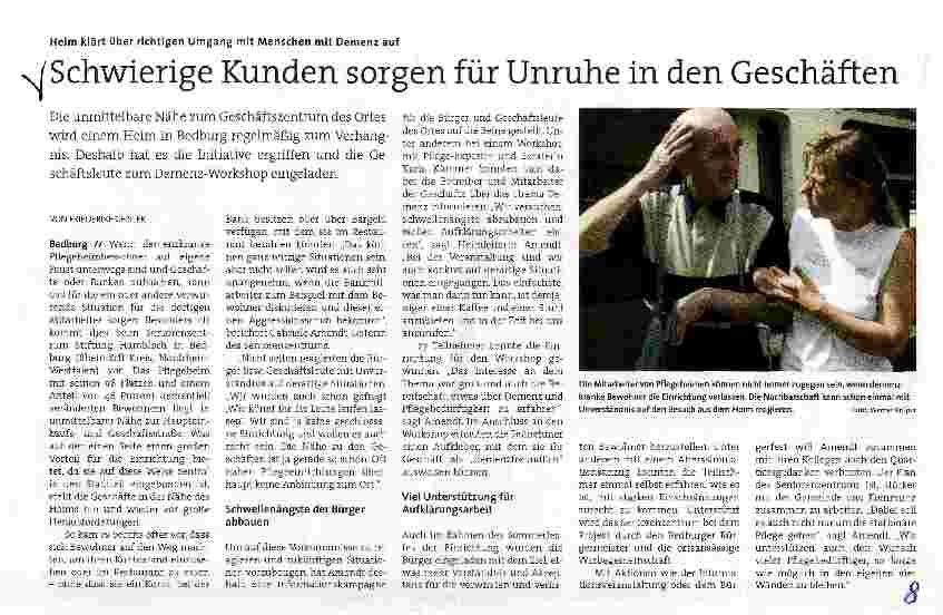 Vorschauseite 1: Schwierige Kunden sorgen für Unruhe in den Geschäften