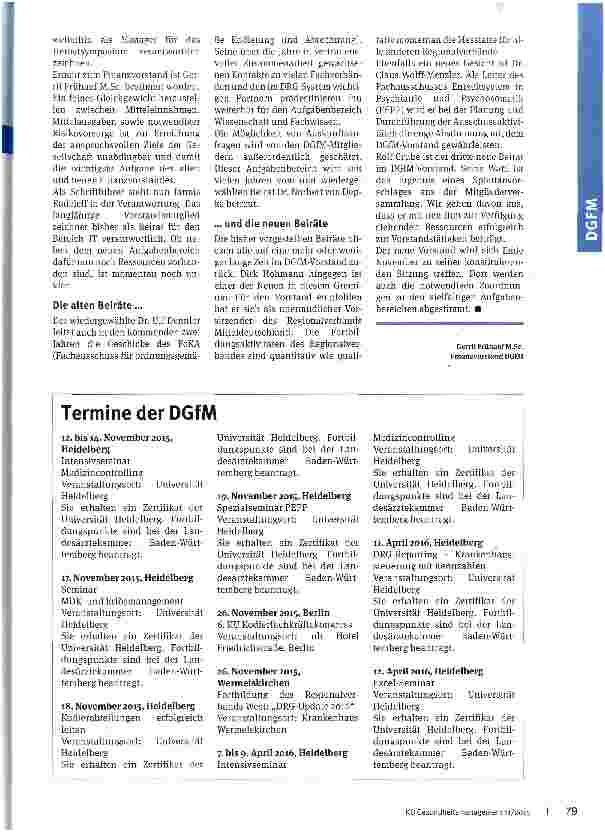 Vorschauseite 2: Zwischen Kontinuität und Aufbruch