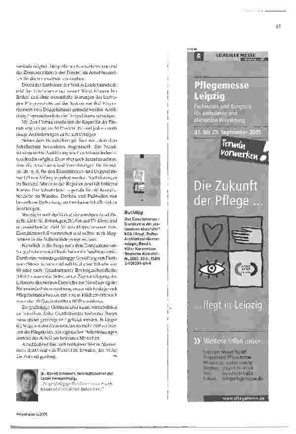 Vorschauseite 4: Einzelzimmer/Doppelzimmer - Den Grundriss flexibel gestalten