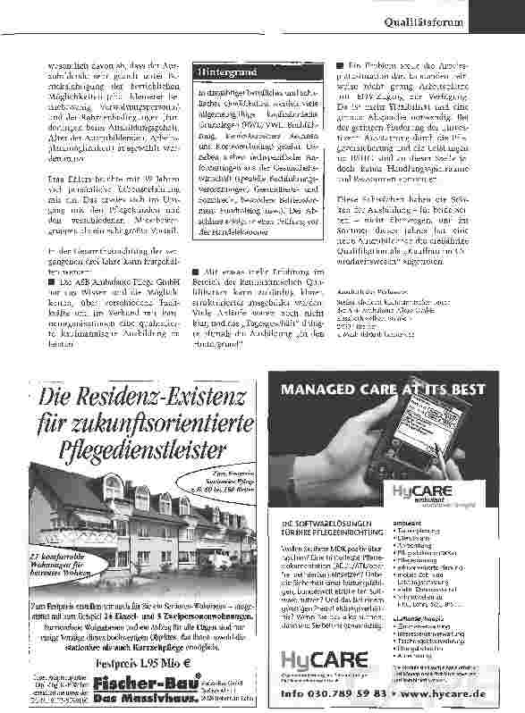 Vorschauseite 2: Neue Perspektiven als Gesundheitskauffrau