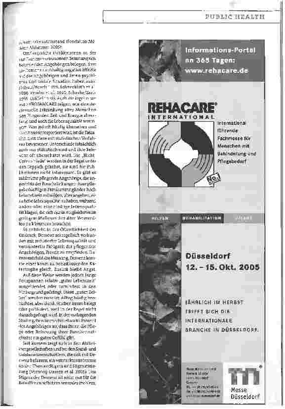 Vorschauseite 5: Entlastungsangebote werden zu wenig genutzt
