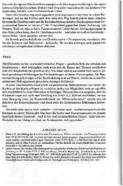 Vorschauseite 6: Bioethische Kontroversen im evangelisch-katholischen Dialog