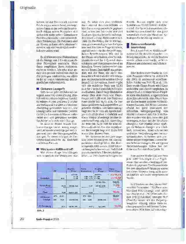 Vorschauseite 3: Vorbereitung zur Koloskopie - welche Maßnahmen sind die Besten?