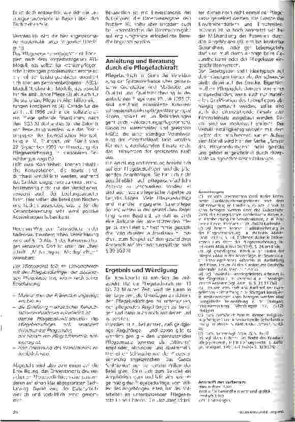 Vorschauseite 2: Rechtsprobleme beim Pflegeeinsatz nach  37 Abs. 3 SGB XI