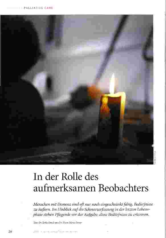 Vorschauseite 1: In der Rolle des aufmerksamen Beobachters
