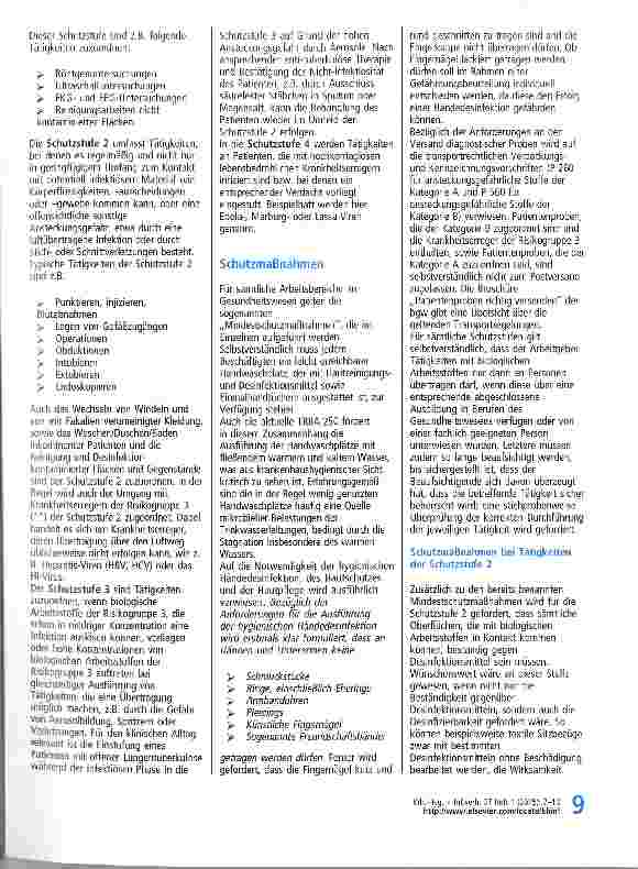 Vorschauseite 3: TRBA 250 - Was ist neu?