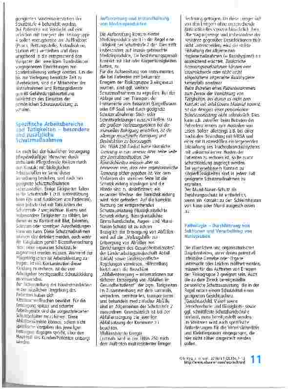 Vorschauseite 5: TRBA 250 - Was ist neu?