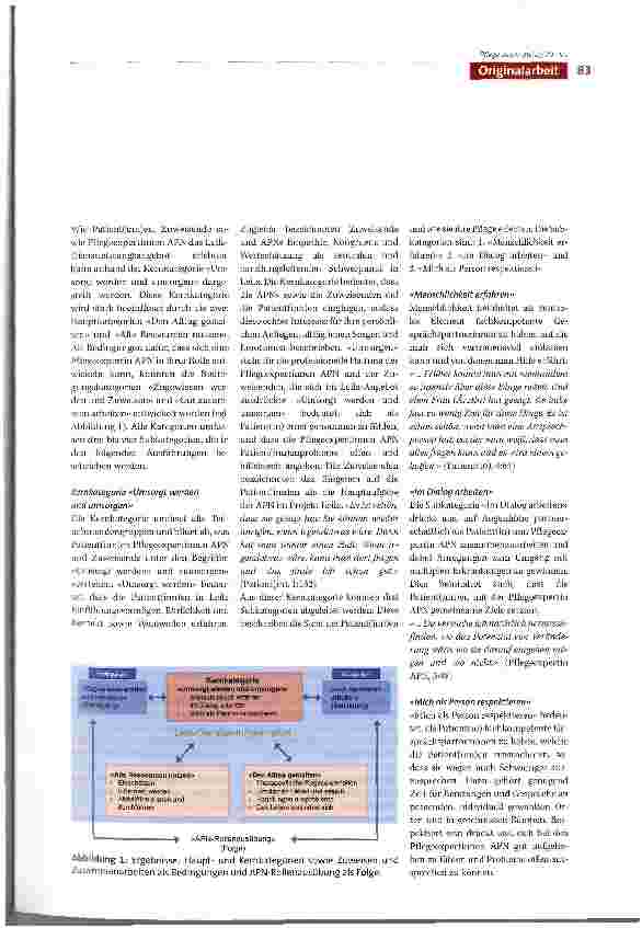 Vorschauseite 5: Umsorgt werden und umsorgen: Leben mit mehreren Langzeiterkrankungen (Leila) - Eine qualitative Studie zum Beitrag von APN in integrierter Versorgung