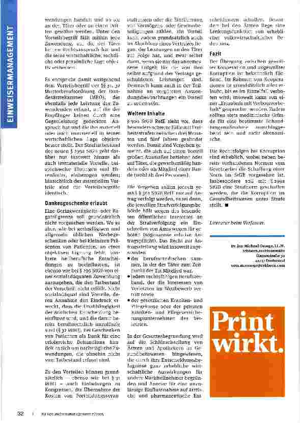 Vorschauseite 3: Der Übergang ist fließend