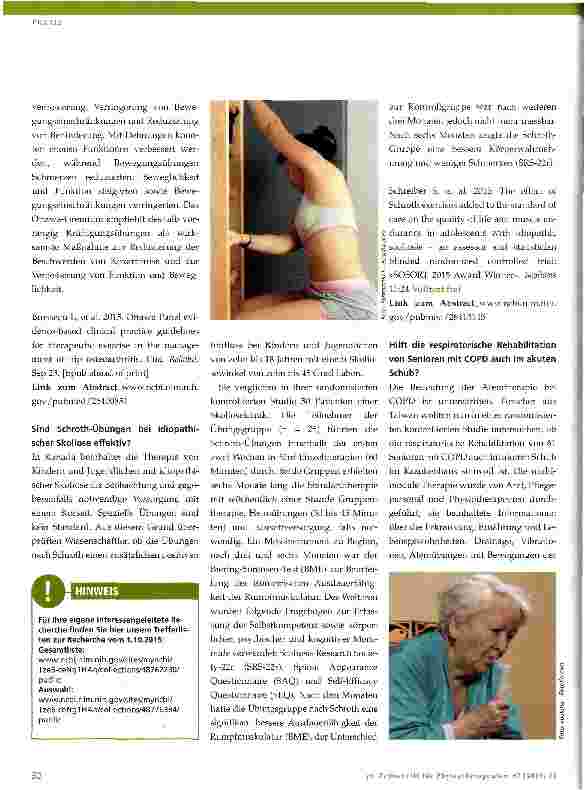 Vorschauseite 4: Evidenz-Update 11 2015