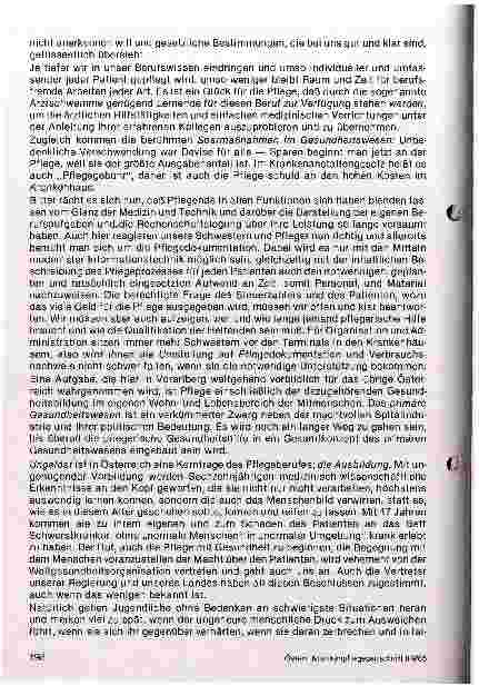 Vorschauseite 3: Pflege als Zerreissprobe der Menschlichkeit