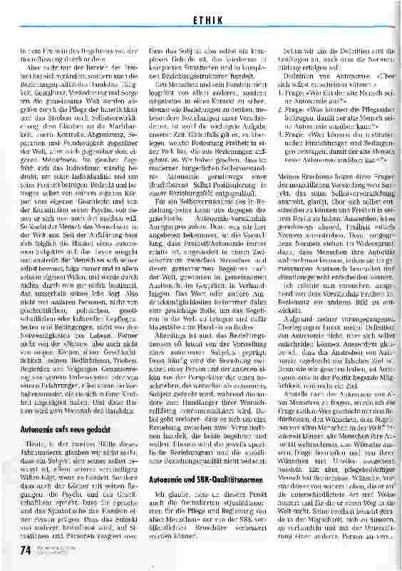 Vorschauseite 3: Autonomie und die Illusion von Freiheit Exkurs über die historische und soziale Wandlung eines Ausdrucks