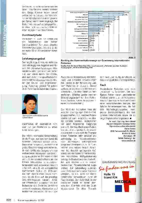 Vorschauseite 3: Positiv, aber mit RisikenDie Behandlung ausländischer Patienten gründlich vorbereiten
