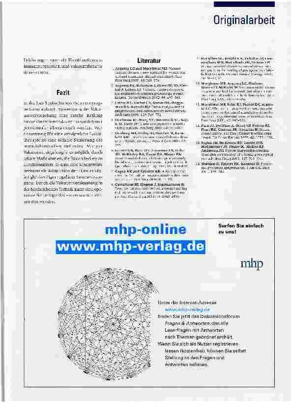 Vorschauseite 4: Erfolgreiche Therapie peristomaler postoperativer Wundheilungsstörungen mittels Vakuumversiegelung