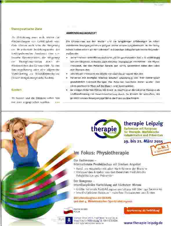 Vorschauseite 4: Robotiktherapie: klinische Integration oder Konkurrenz?