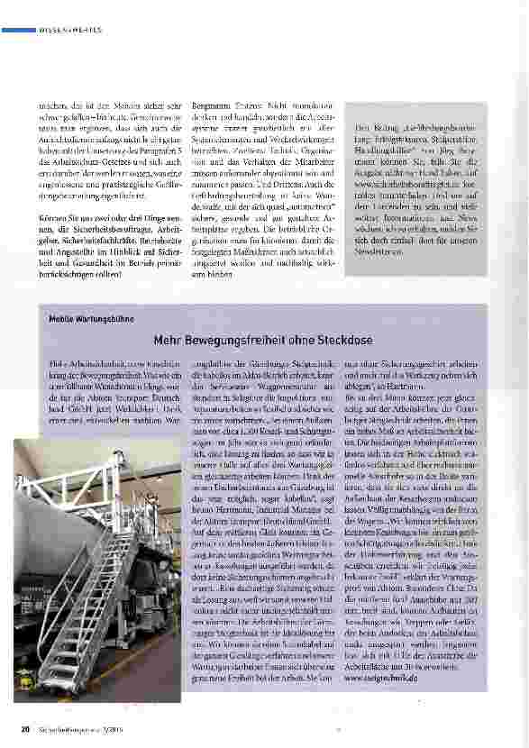 Vorschauseite 2: Wieso, weshalb... ...warum eigentlich Gefährdungsbeurteilungen?