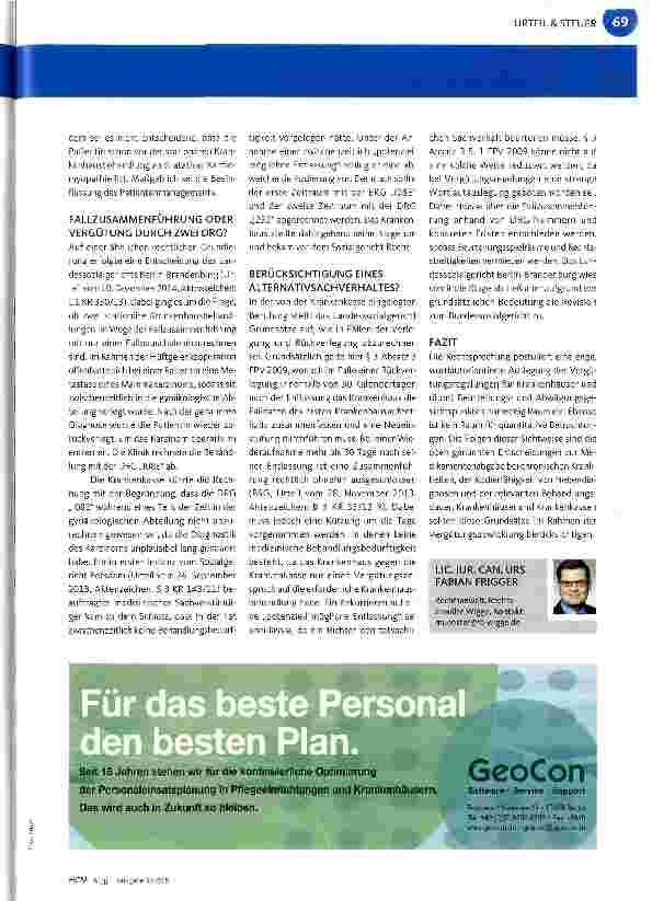 Vorschauseite 2: Nicht immer unstrittig: Die Abrechnung mit DRGs