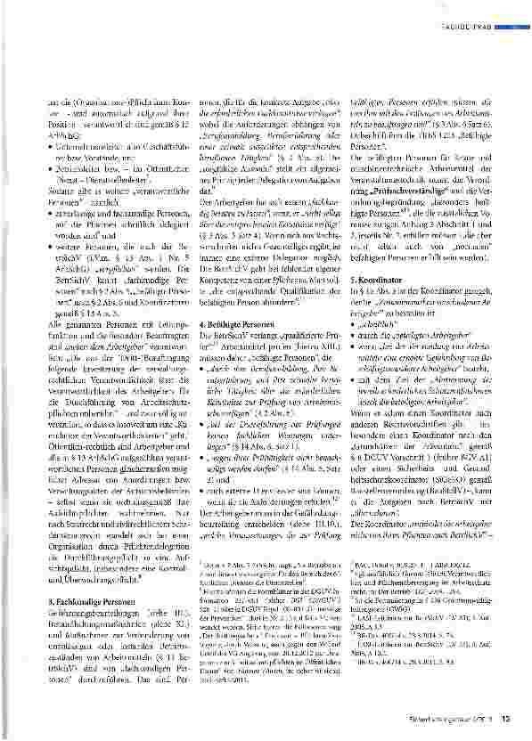 Vorschauseite 2: Praxisnahe und rechtssichere Anwenderhilfen Teil 1 Die Betriebssicherheitsverordnung 2015