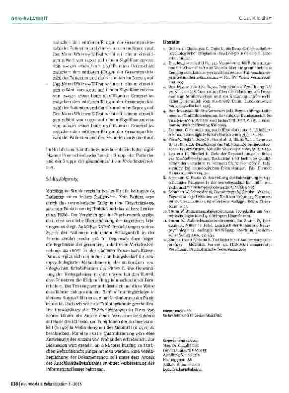 Vorschauseite 6: Fahrsicherheitsrelevante Aufmerksamkeitsfunktionen nach Schlaganfall in der neuropsychologischen Rehabilitation