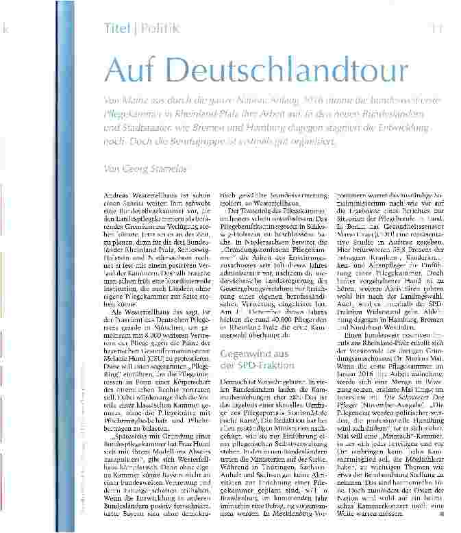Vorschauseite 1: Auf Deutschlandtour