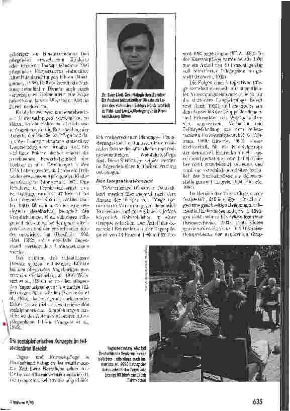 Vorschauseite 2: Tagesund Kurzzeitpflege in der Krise