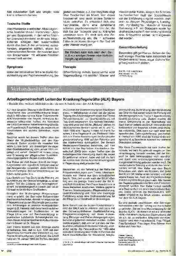 Vorschauseite 2: Giftige und weniger giftige Pflanzen