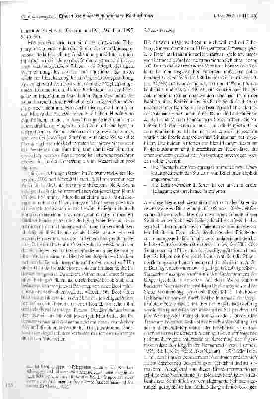 Vorschauseite 4: Versorgungskontinuität durch Pflegeüberleitung? Ergebnisse einer teilnehmenden Beobachtung