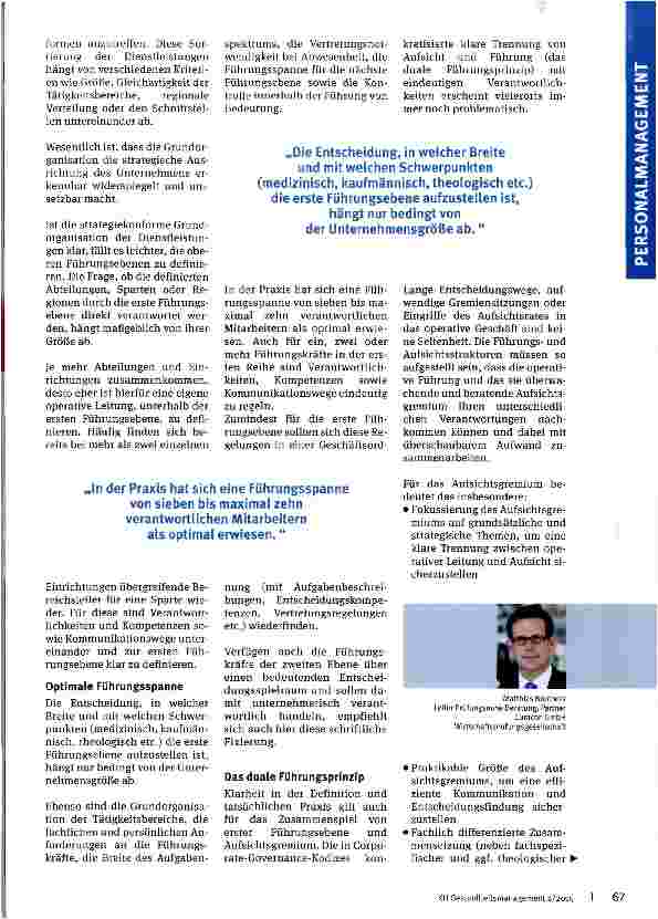 Vorschauseite 2: Der Rahmen muss stimmen!