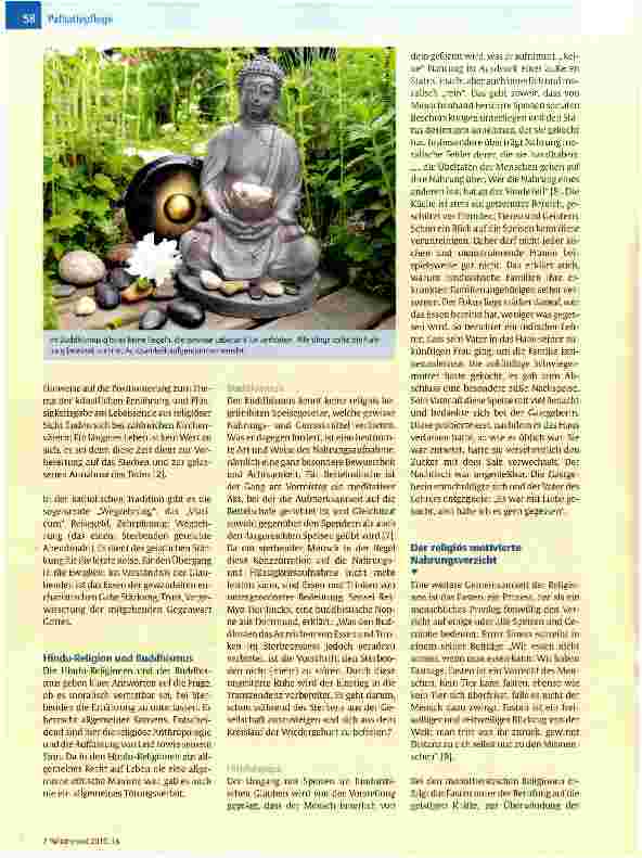 Vorschauseite 3: Nahrungsaufnahme im kulturellen und religiösen Kontext