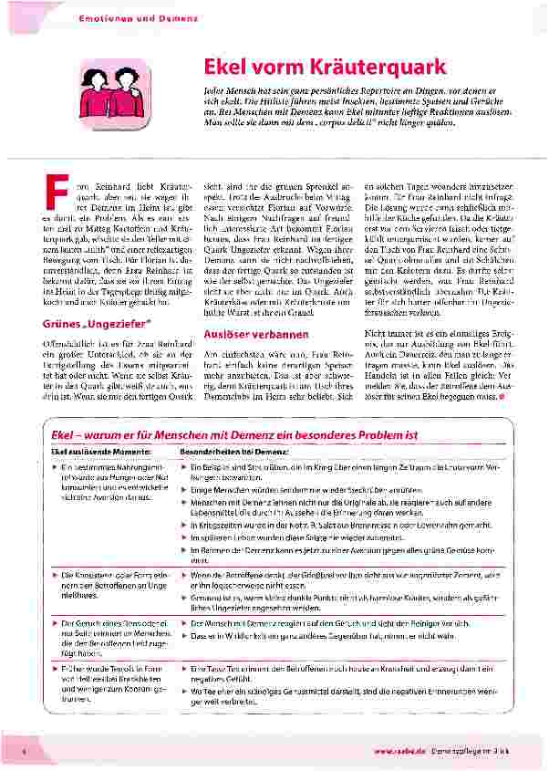 Vorschauseite 1: Ekel vorm Kräuterquark