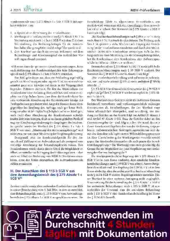 Vorschauseite 2: Die faktische Eliminierung der Aufwandspauschale