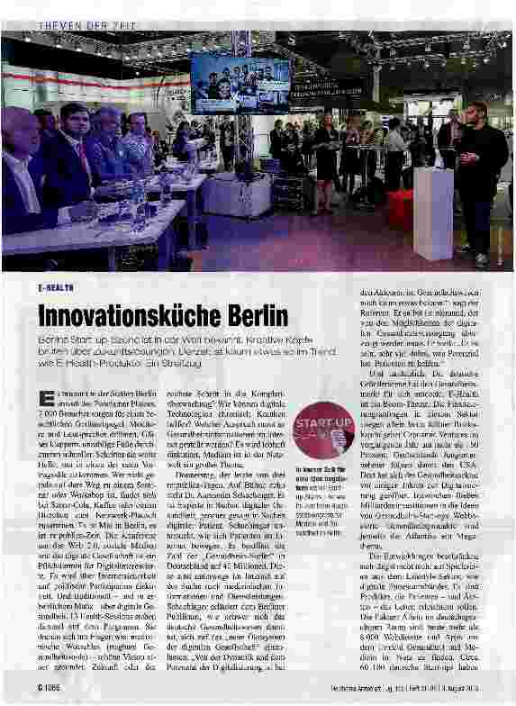 Vorschauseite 1: Innovationsküche Berlin