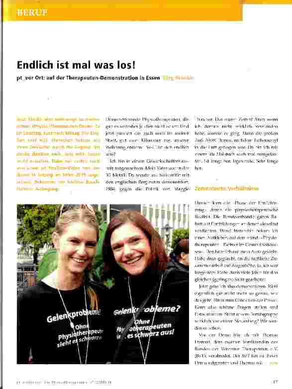 Vorschauseite 1: Endlich ist mal was los!