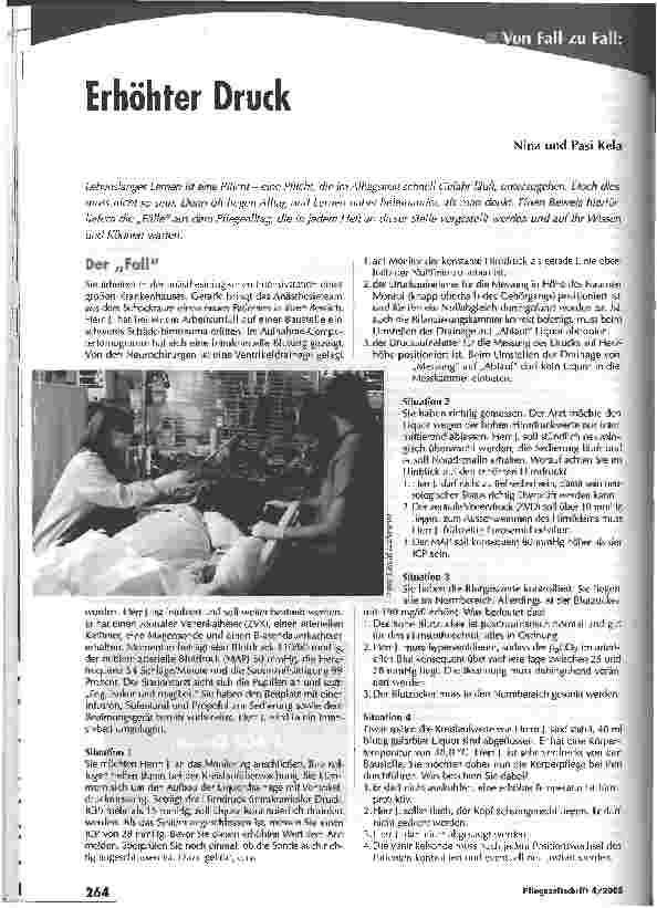 Vorschauseite 1: Erhöhter Druck