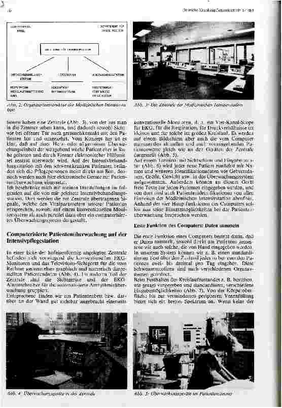 Vorschauseite 2: Einsatz elektronischer Medien in der Intensivmedizin Ein Bericht aus dem Kantonspital Basel