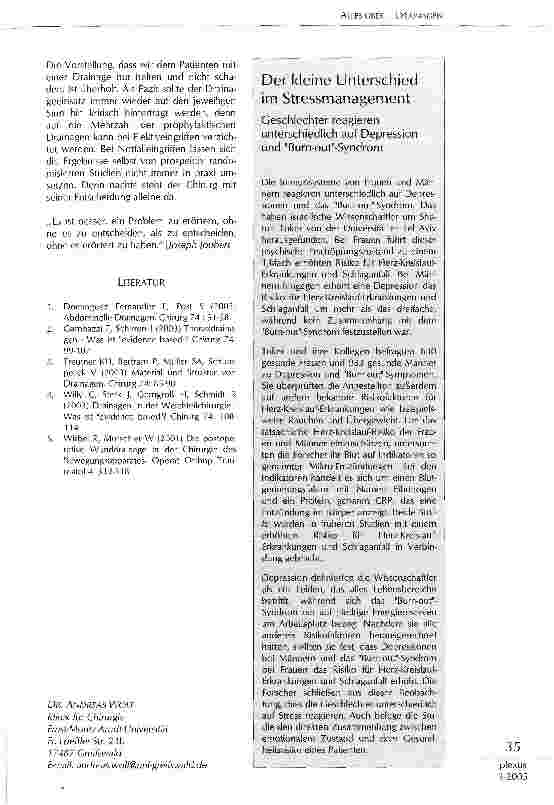 Vorschauseite 4: ALLES ÜBER ... DRAINAGEN