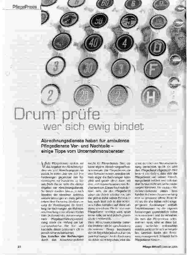 Vorschauseite 1: Drum prüfe, wer sich ewig bindet
