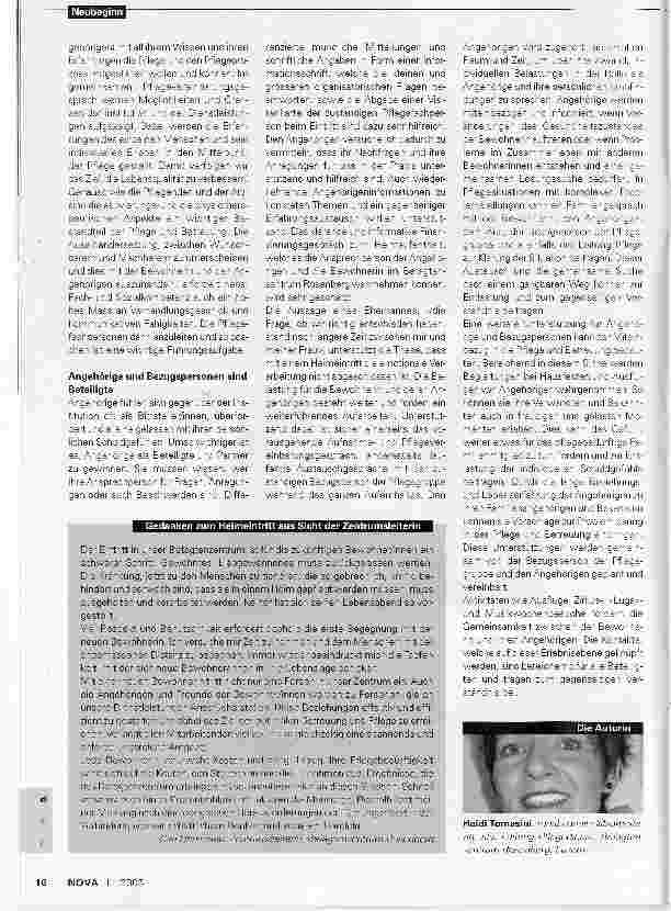 Vorschauseite 3: Der HeimeintrittWenn alles anders wird