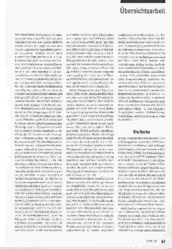 Vorschauseite 2: Narbenbildung und Wundkontraktion Endphasen der Wundheilung