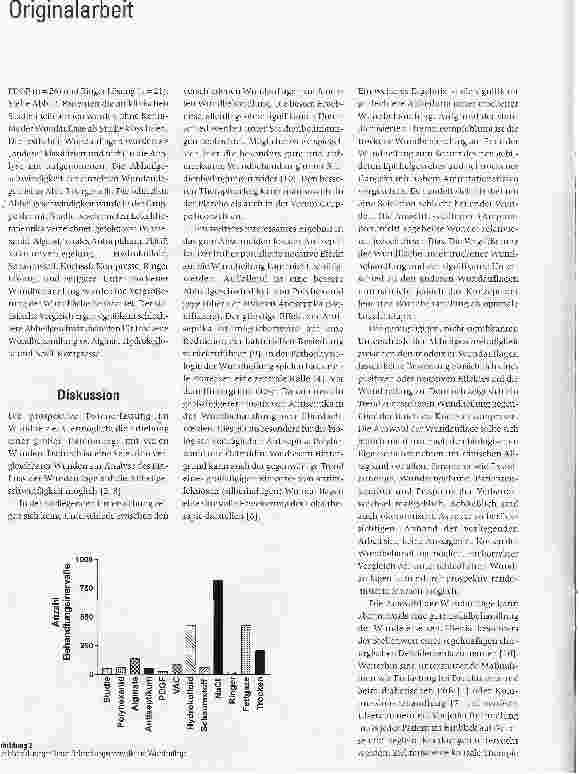 Vorschauseite 3: Einfluss unterschiedlicher Wundauflagen auf die Abheilgeschwindigkeit chronischer WundenEine Analyse von 6958 Wunden aus dem Wundnetz e. V.