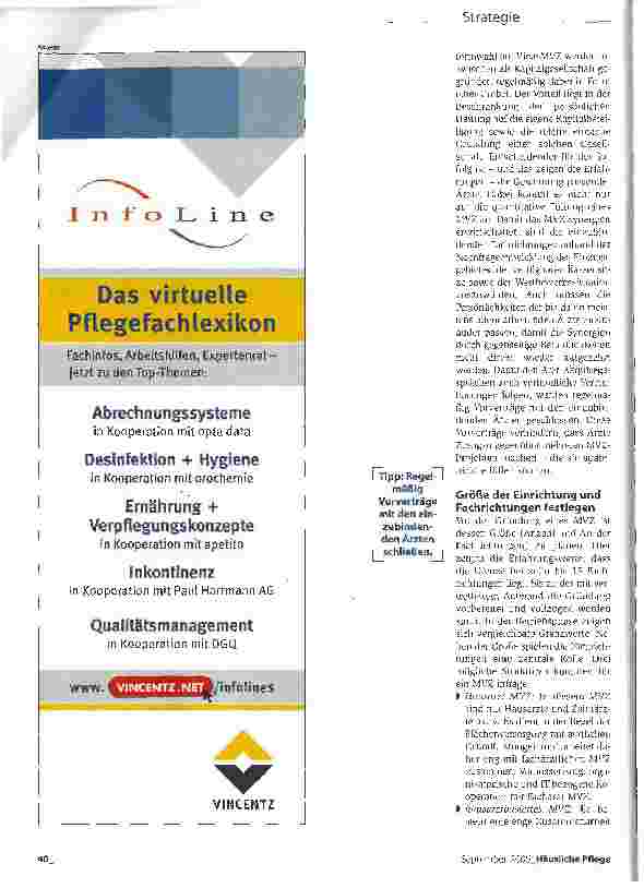 Vorschauseite 3: Als Pflegedienst medizinische Leistungen anbieten