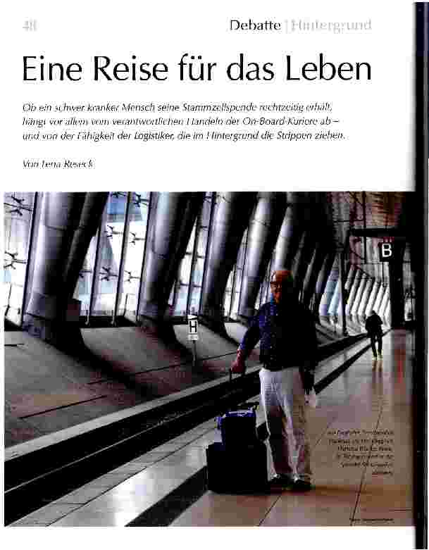 Vorschauseite 1: Eine Reise für das Leben