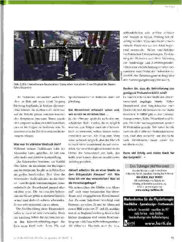 Vorschauseite 4: An der Schnittstelle von Physiotherapie und Sportwissenschaft