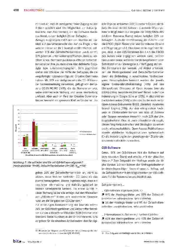 Vorschauseite 5: Open Journal Systems im deutschsprachigen Raum. Ergebnisse der Umfrage OJS-de.net