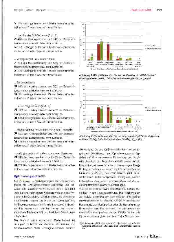 Vorschauseite 6: Open Journal Systems im deutschsprachigen Raum. Ergebnisse der Umfrage OJS-de.net