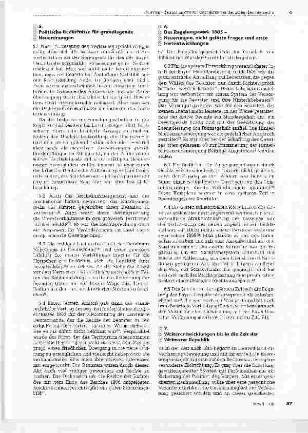 Vorschauseite 4: Betrachtungen zur Geschichte des deutschen Beamtenrechts