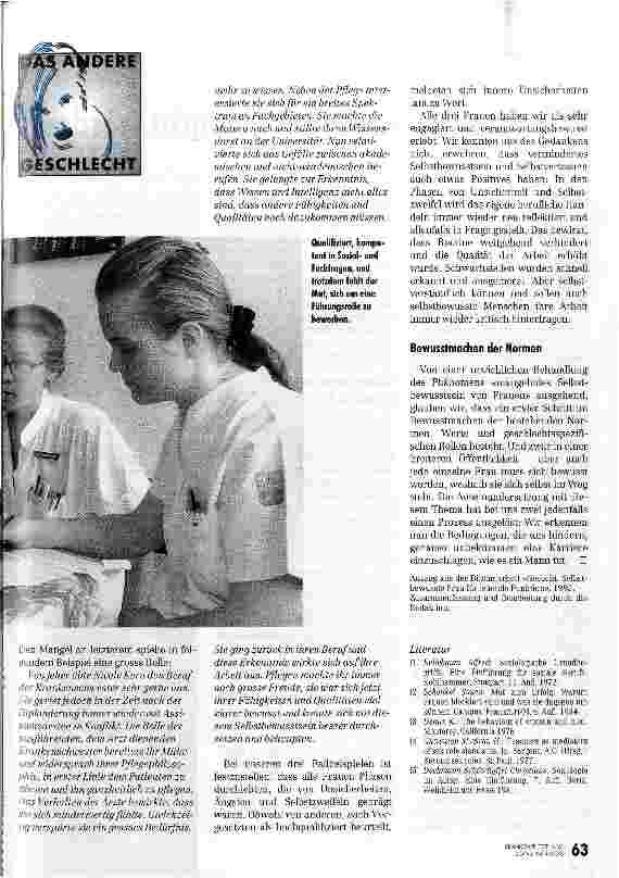 Vorschauseite 3: Weshalb Frauen nicht Karriere machen Vom mangelnden Selbstbewußtsein der Frauen